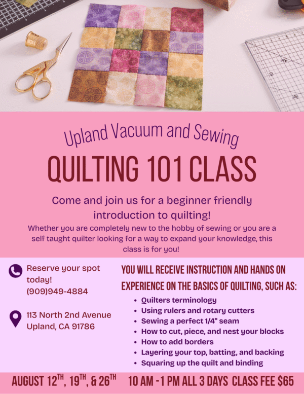 Quilting 101 Class (1)